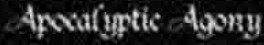 Apocalyptic Agony